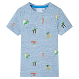 Vidaxl Children's shirt 128 mixed blue