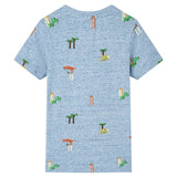 Vidaxl Children's shirt 128 mixed blue