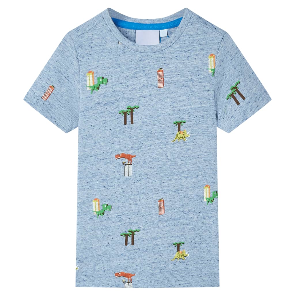 Vidaxl Children's shirt 140 mixed blue
