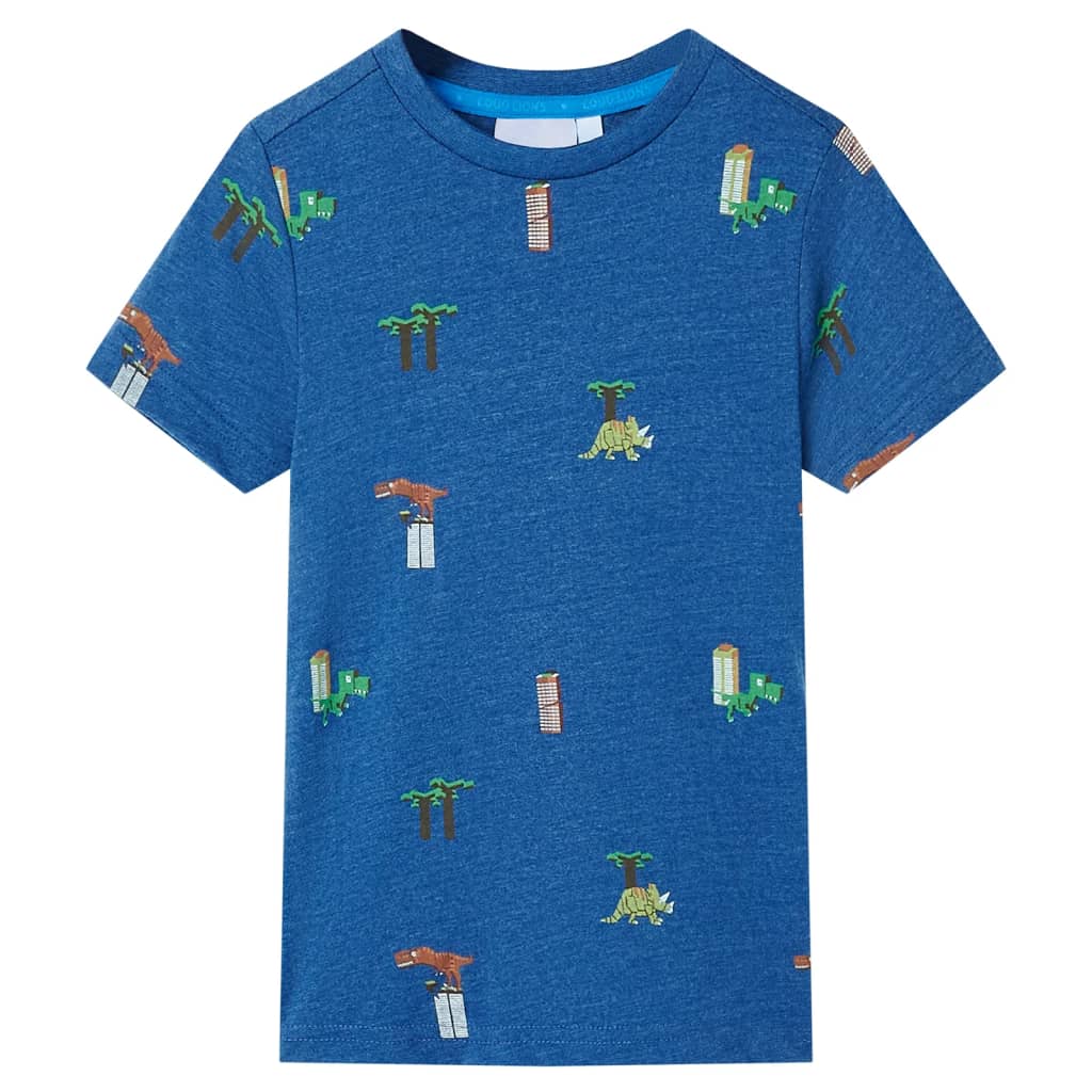 Vidaxl Children's shirt 104 mixed dark blue