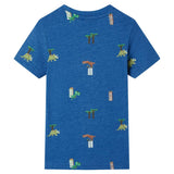 Vidaxl Children's shirt 104 mixed dark blue
