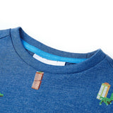 Vidaxl Children's shirt 104 mixed dark blue