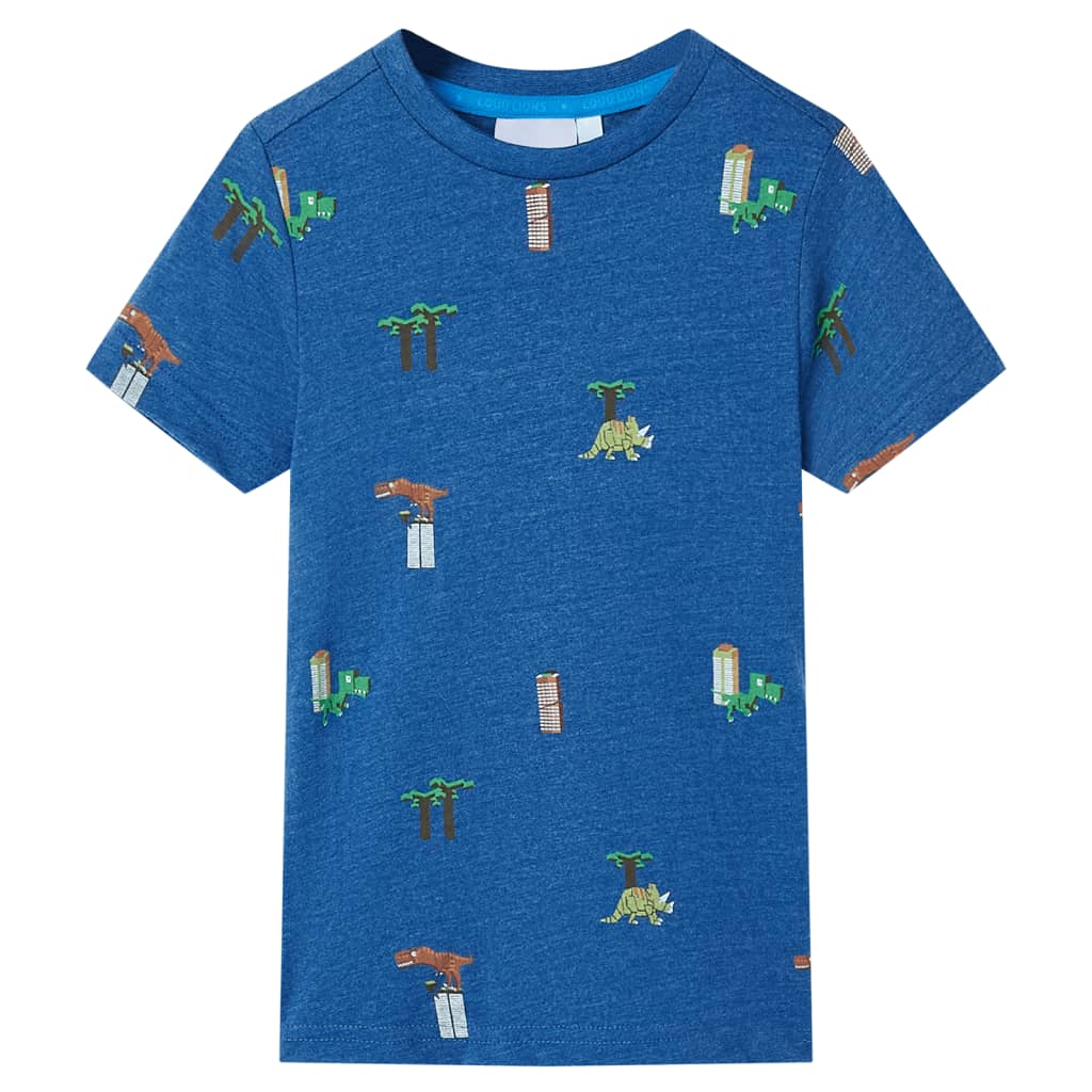Vidaxl Children's shirt 116 mixed dark blue