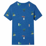 Vidaxl Children's shirt 116 mixed dark blue