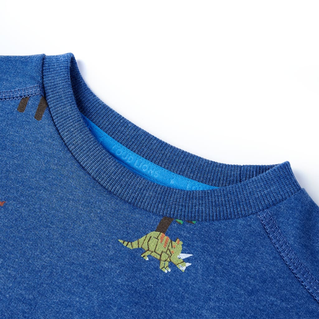 Vidaxl Children's sweater 104 mixed dark blue