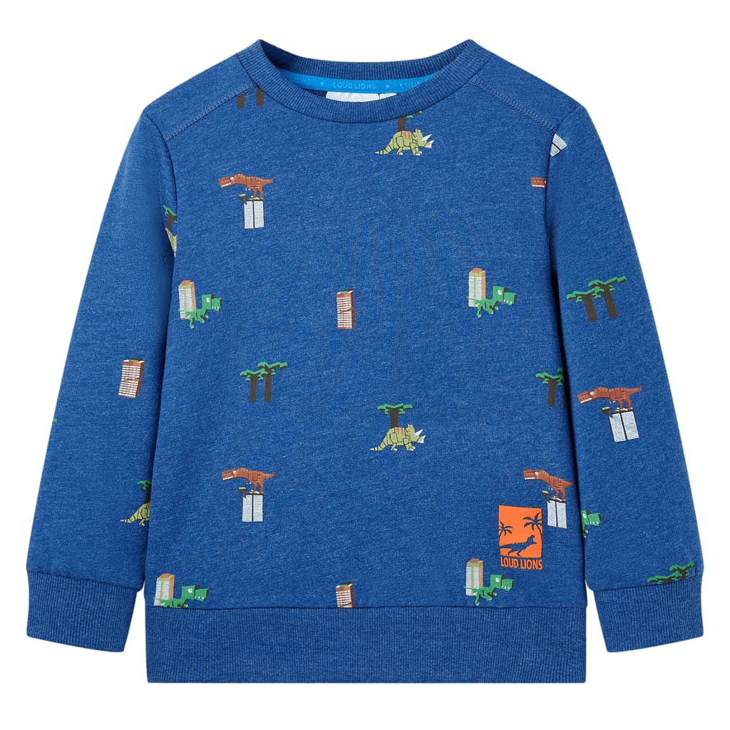 Vidaxl Children's sweater 116 mixed dark blue
