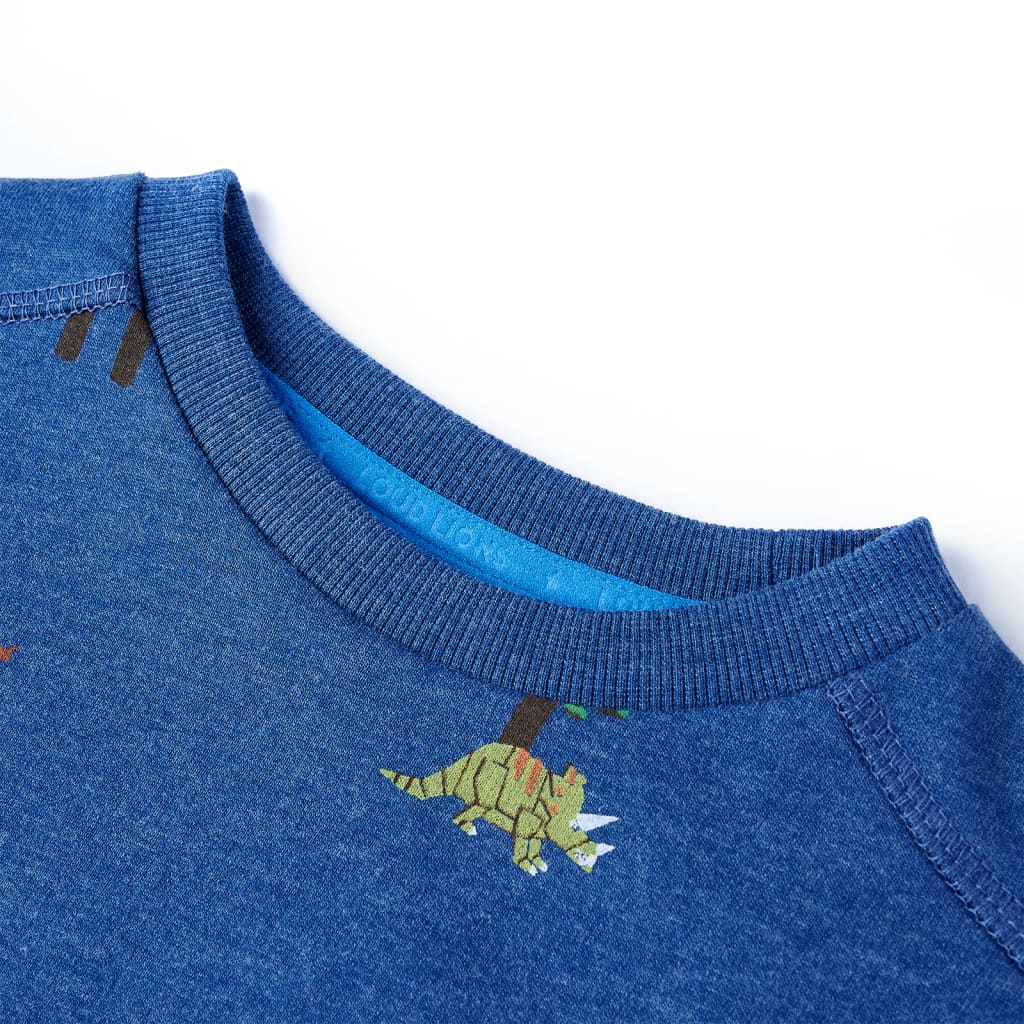 Vidaxl Children's sweater 116 mixed dark blue