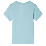 Vidaxl Children's shirt 116 light sea blue