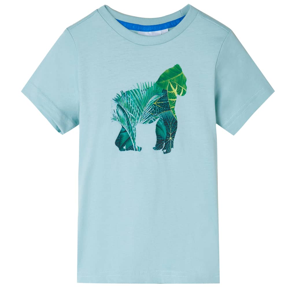 Vidaxl Children's shirt 140 light sea blue