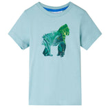 Vidaxl Children's shirt 140 light sea blue