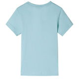 Vidaxl Children's shirt 140 light sea blue