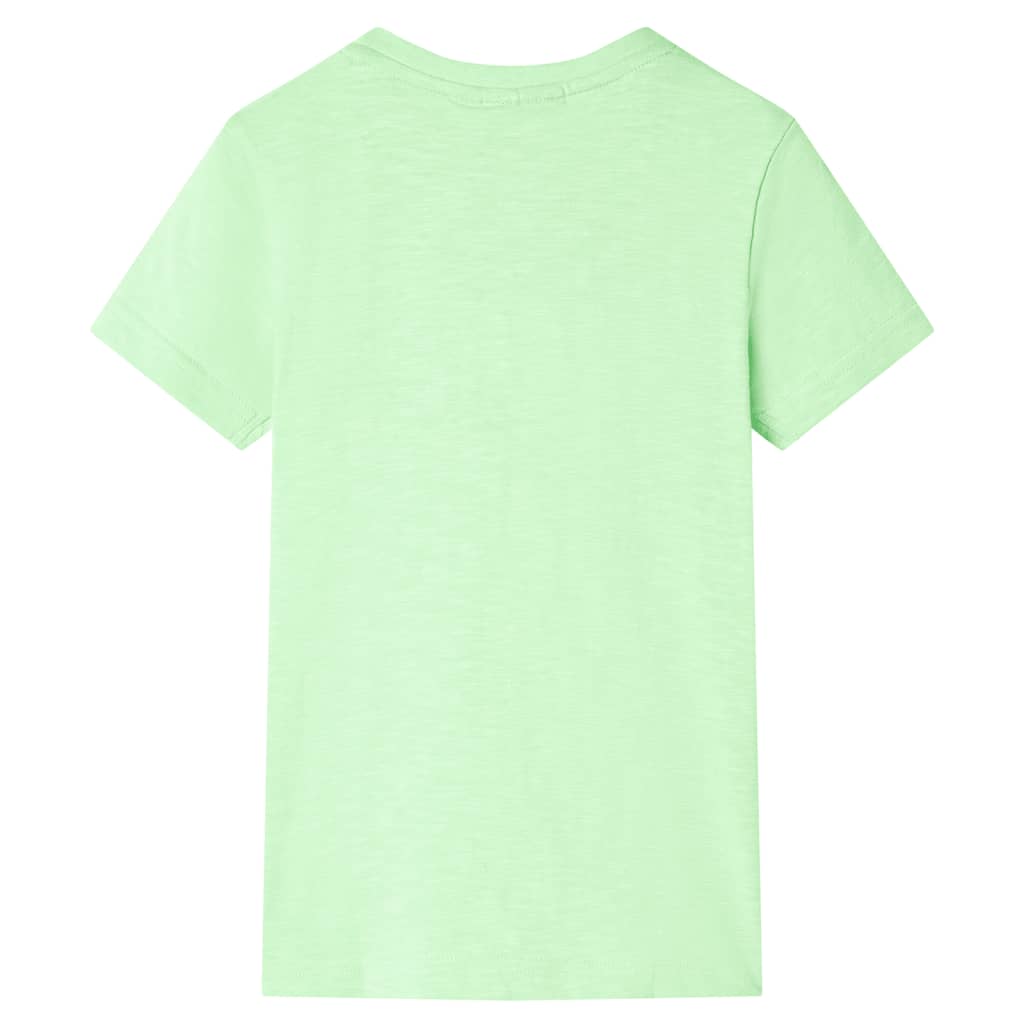 Dětská košile Vidaxl 116 Neongroen