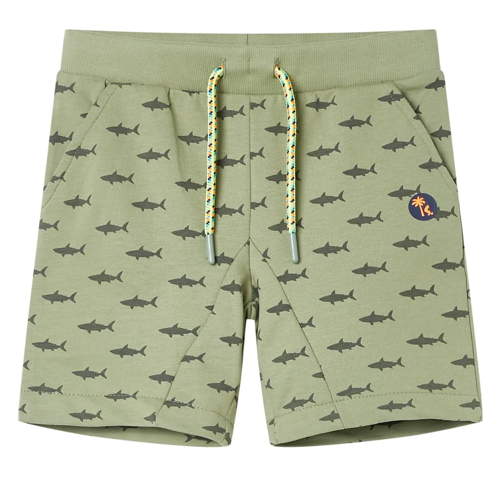 Vidaxl Children's Shorts with Trekkoord 128 Lichtkaki