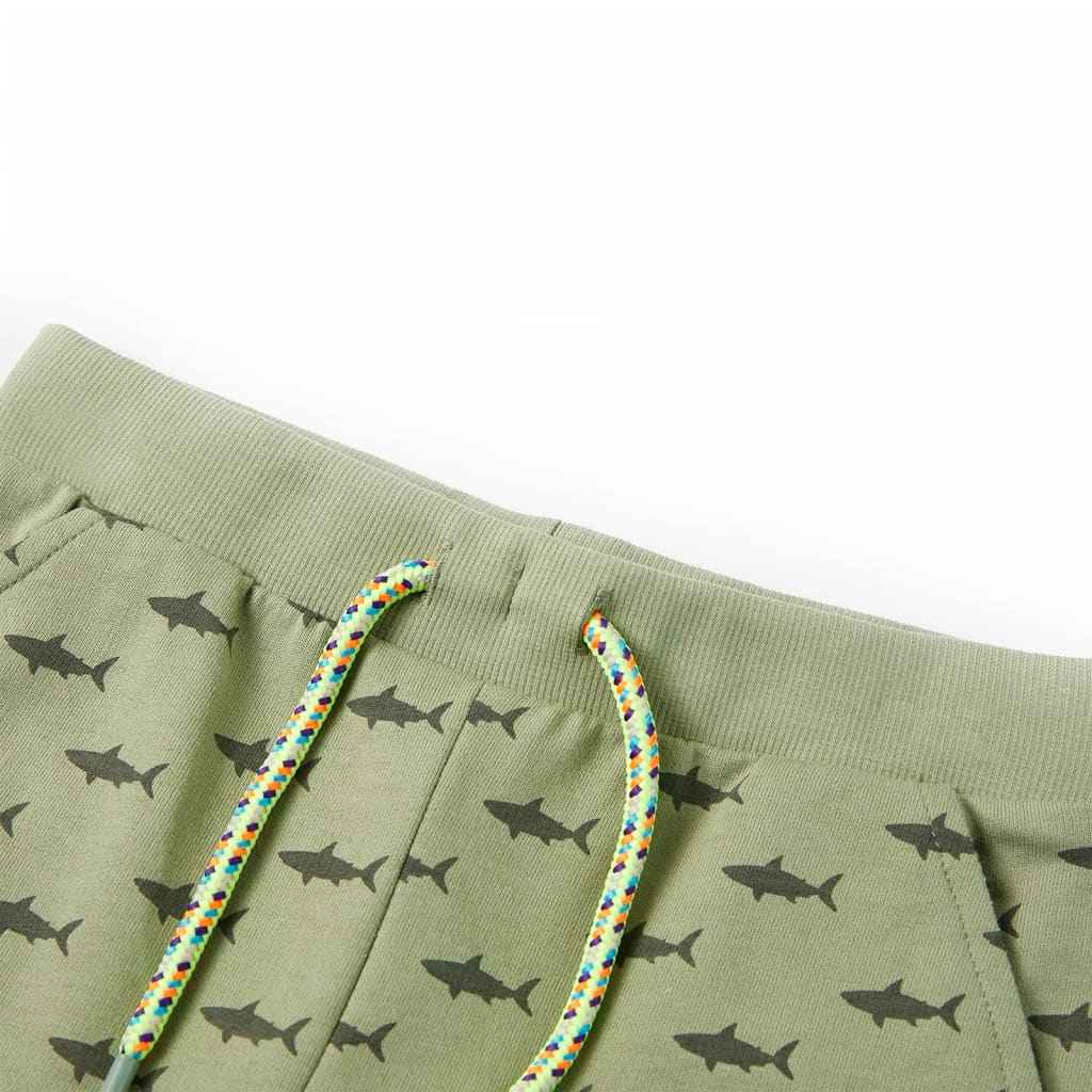 Vidaxl Children's Shorts with Trekkoord 128 Lichtkaki
