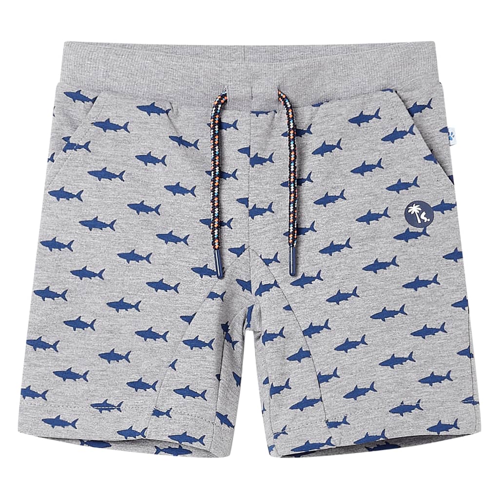 Vidaxl Children's Shorts with Trekkoord 92 mixed light gray