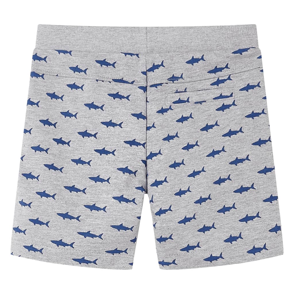 Vidaxl Children's Shorts with Trekkoord 116 mixed light gray