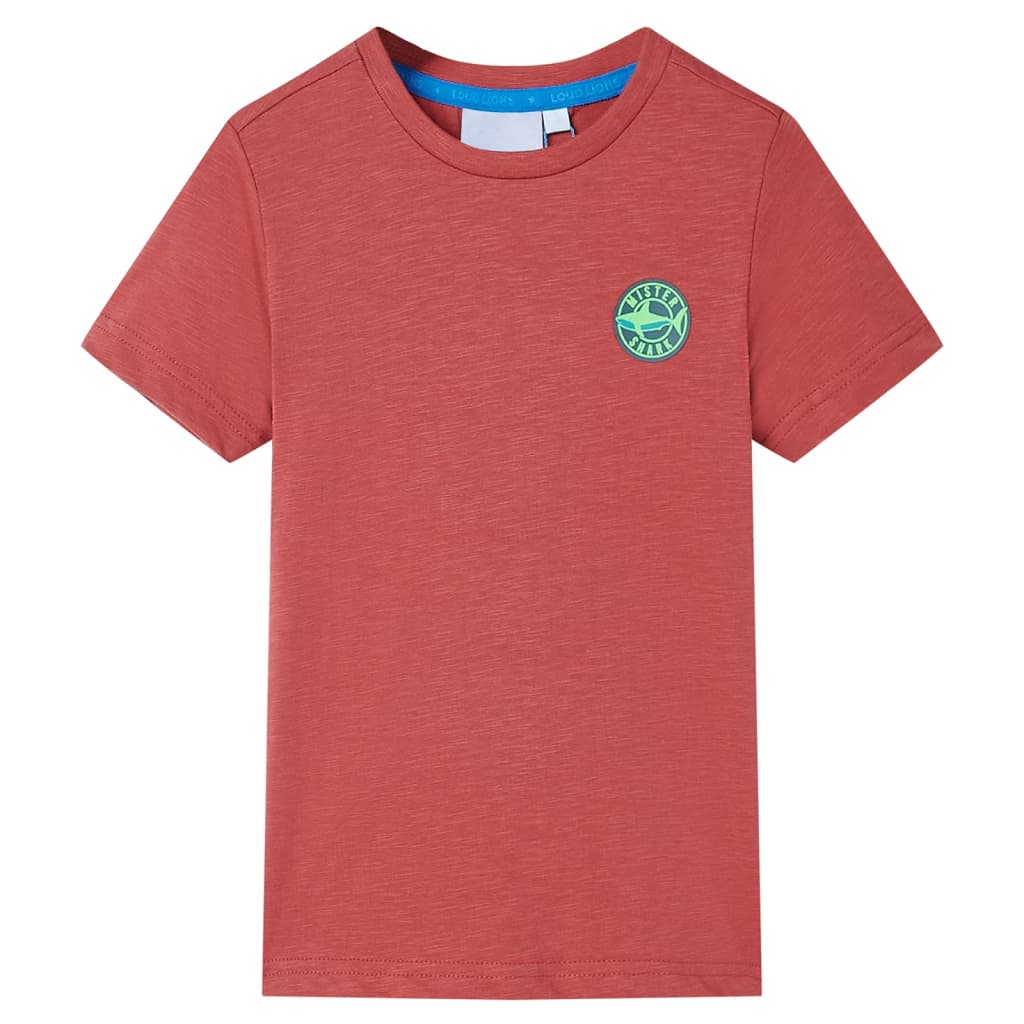 Vidaxl Children's Shirt 104 Paprika Bright