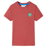 Vidaxl Children's Shirt 104 Paprika Bright