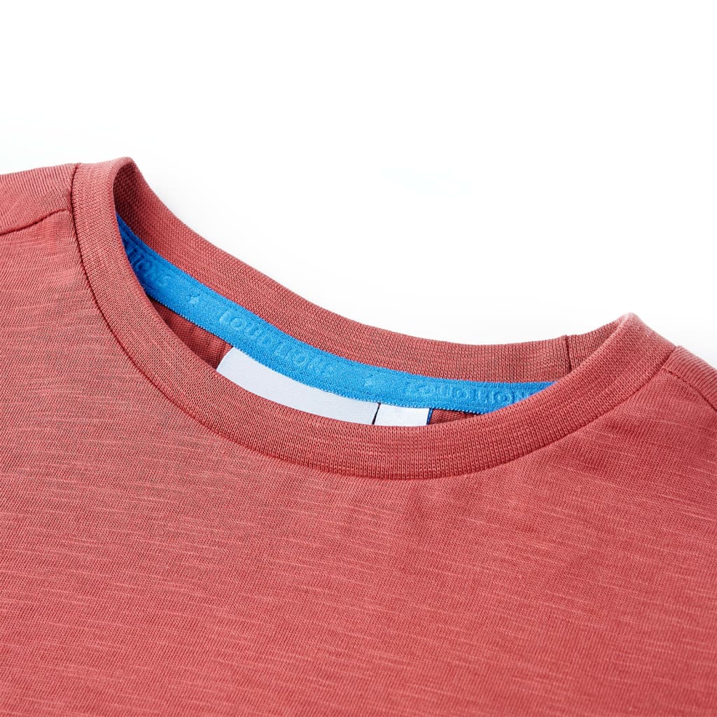 Vidaxl Children's Shirt 104 Paprika Bright