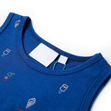 Vidaxl Otroci Top 116 temno modra