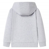 Vidaxl Children's vest with hood and zipper 116 gray
