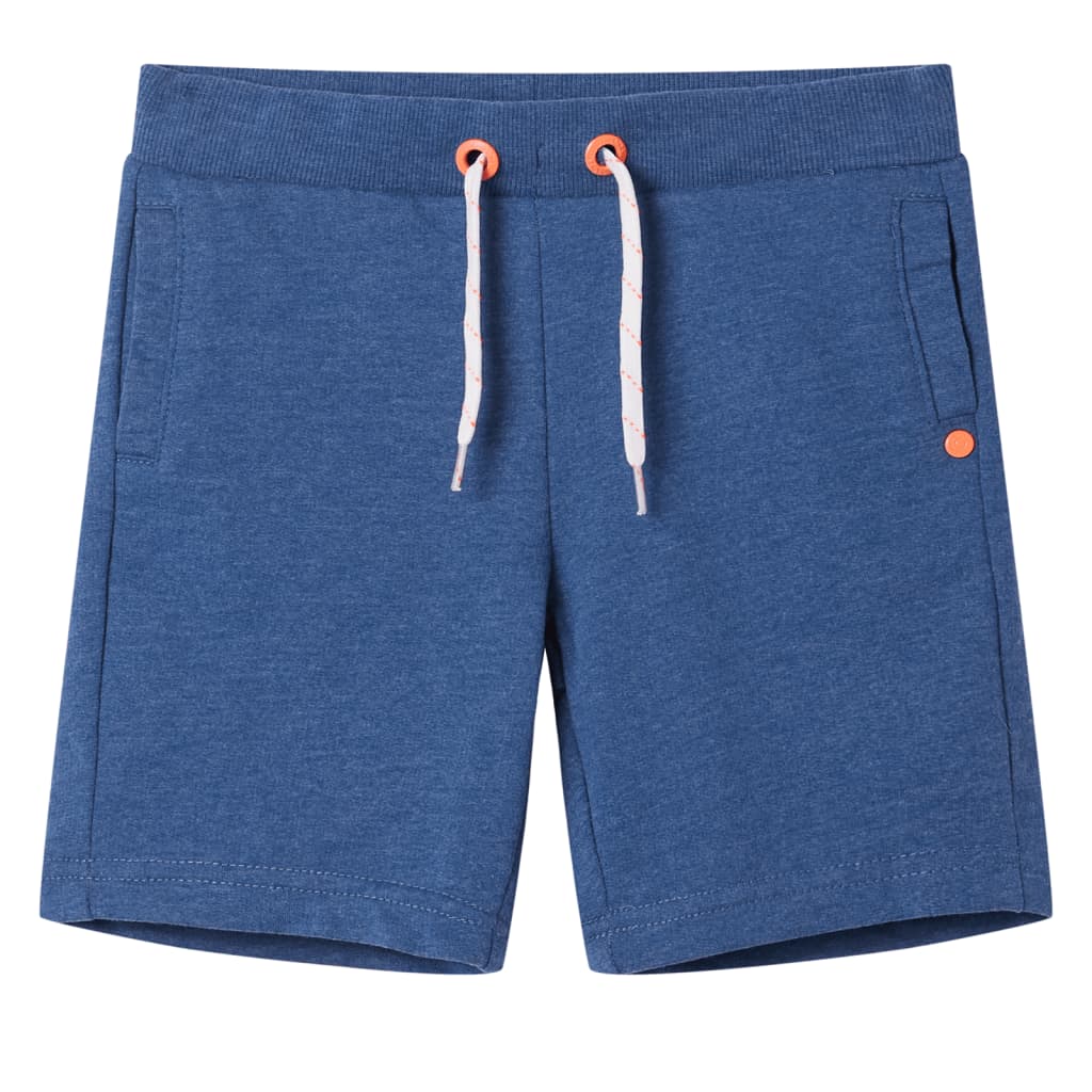 Vidaxl Children's Shorts with Trekoord 140 mixed dark blue