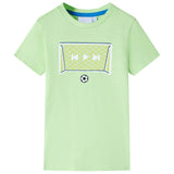 Vidaxl Children's shirt 116 LimeGroen