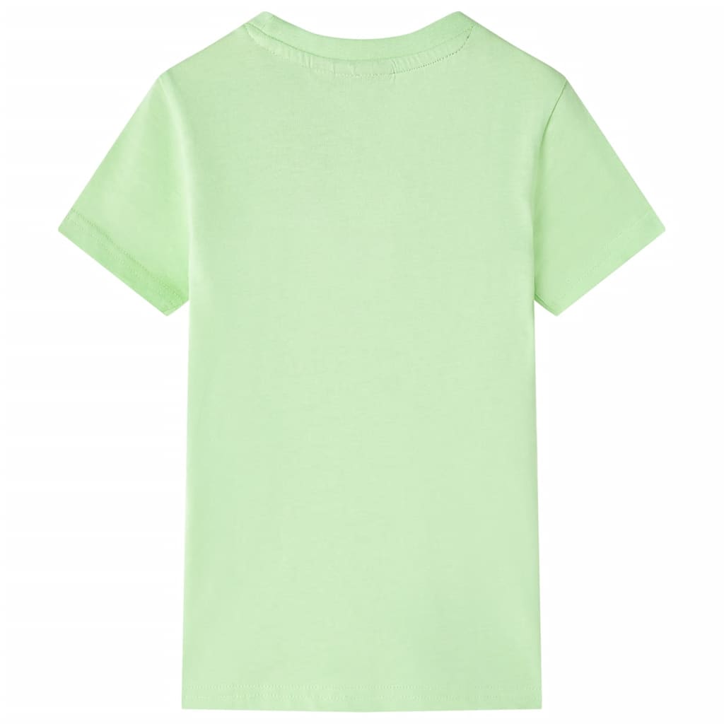 Vidaxl Children's shirt 116 LimeGroen