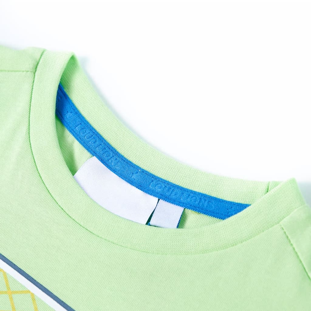 Vidaxl Children's shirt 116 LimeGroen