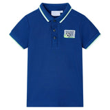 Vidaxl Children's Polo Shirt 116 Dark Blue