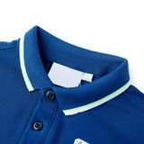 Vidaxl Children's Polo Shirt 116 Dark Blue