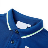 Otroška polo majica Vidaxl 140 temno modra