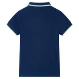 Vidaxl Children's Polo Shirt 92 Navy blue