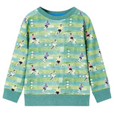 Vidaxl Children's sweater 140 mixed light green