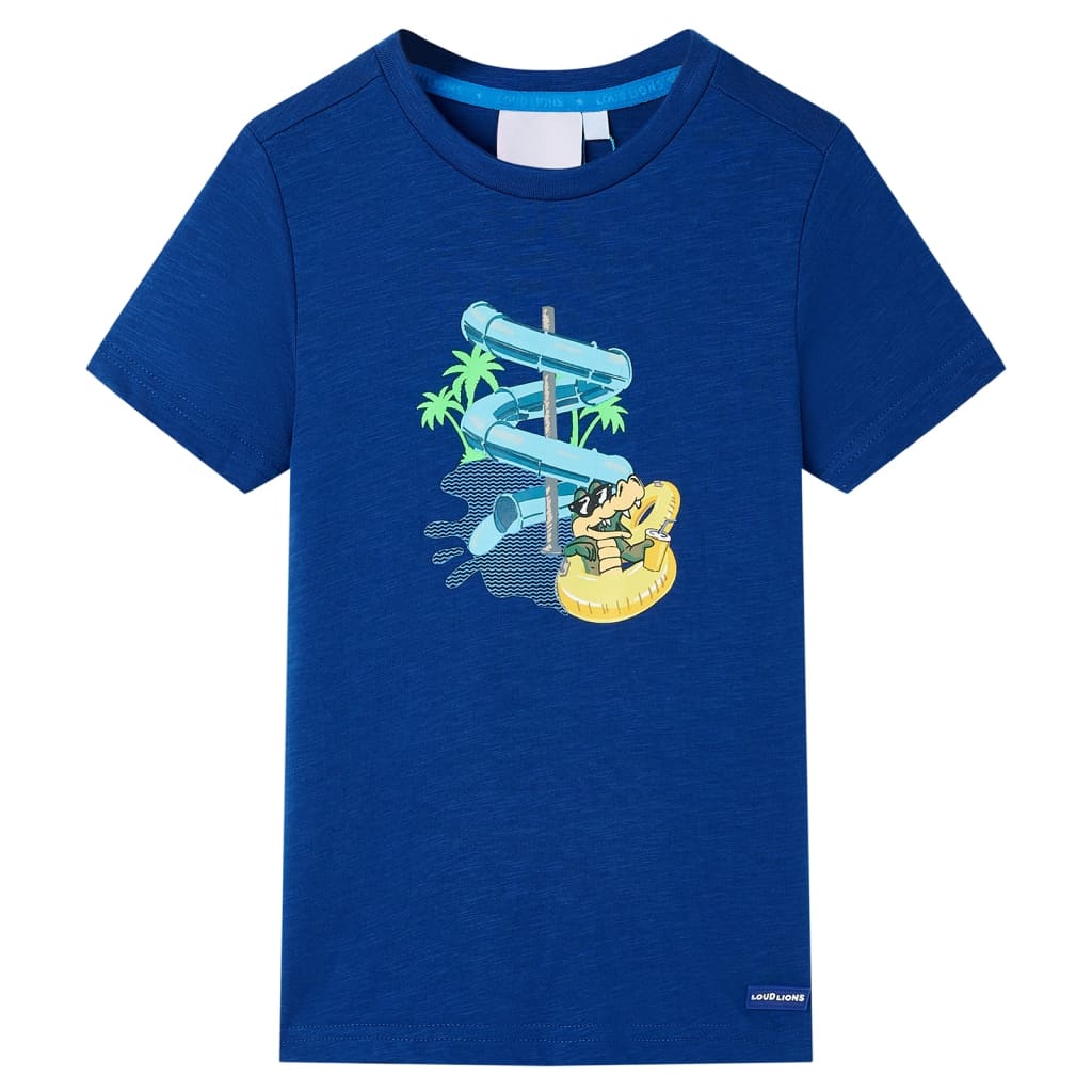 Vidaxl Children's shirt 116 Dark blue