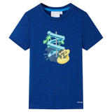 Vidaxl Children's shirt 116 Dark blue