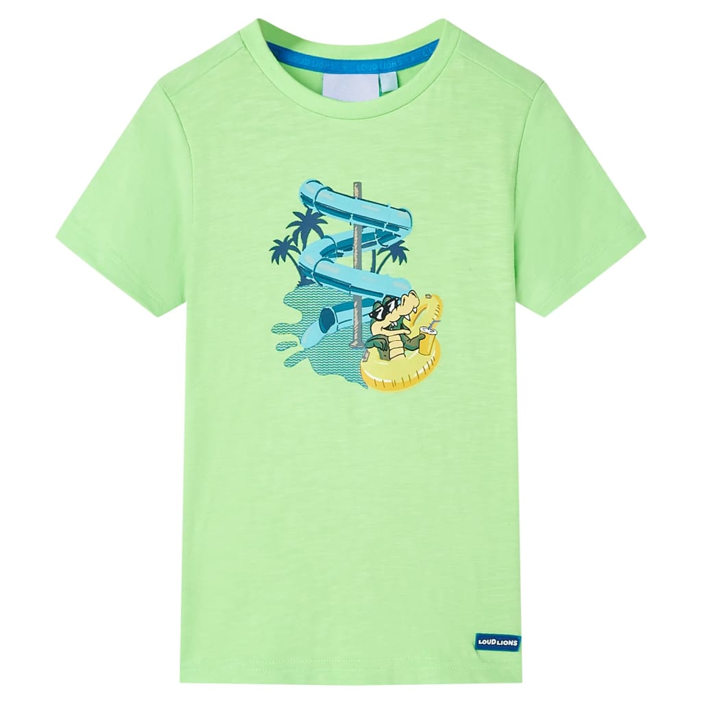 Vidaxl Children's shirt 128 Neongroen