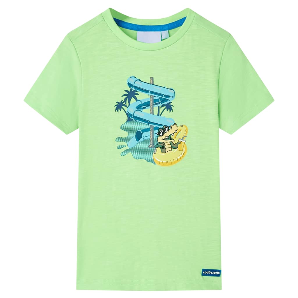 Vidaxl Children's shirt 140 Neongroen