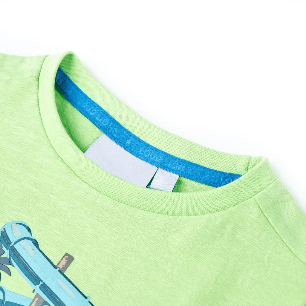 Vidaxl Children's shirt 140 Neongroen