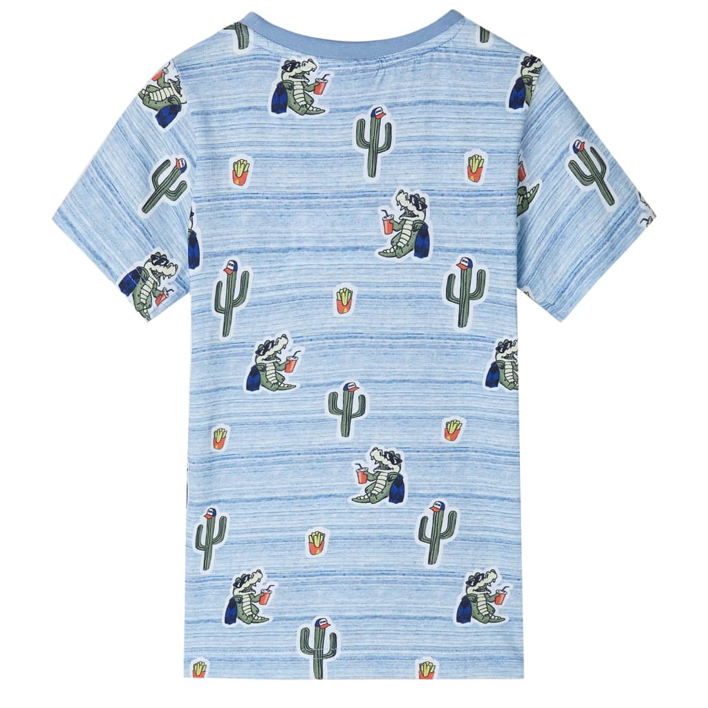 Vidaxl Children's shirt 116 Mixed Blue