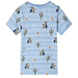 Vidaxl Children's shirt 116 Mixed Blue