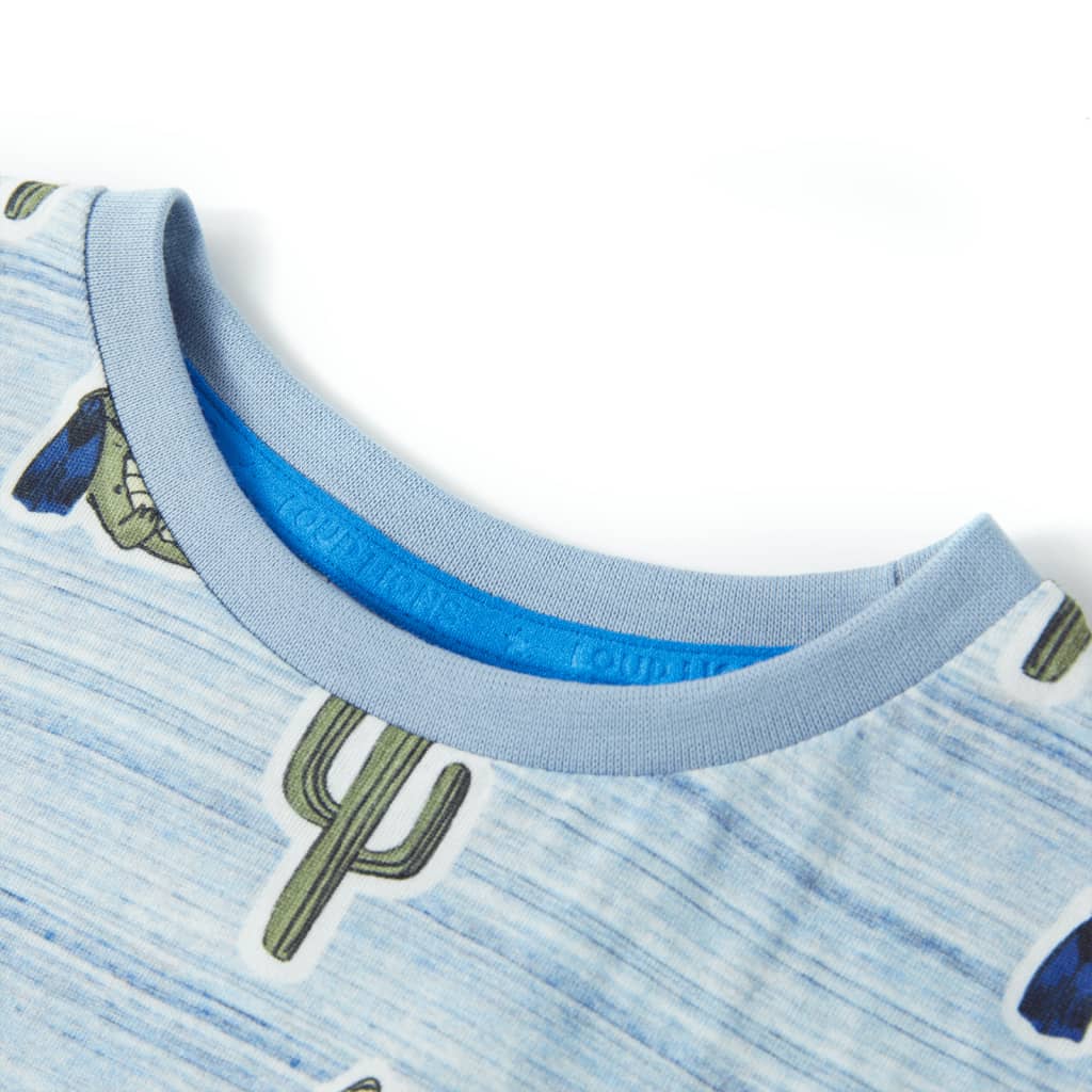 Vidaxl Children's shirt 128 Mixed Blue