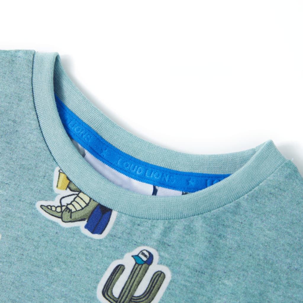 Vidaxl Children's shirt 128 mixed light green