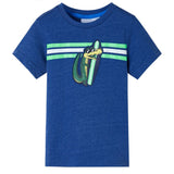 Vidaxl Children's Shirt 92 Mixed Dark Blue