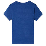 Vidaxl Children's Shirt 92 Mixed Dark Blue