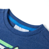 Vidaxl Children's Shirt 92 Mixed Dark Blue