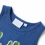 Vidaxl Children's Top 104 mixed dark blue