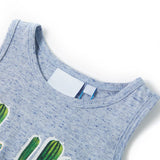 Vidaxl Children's Top 104 mixed blue
