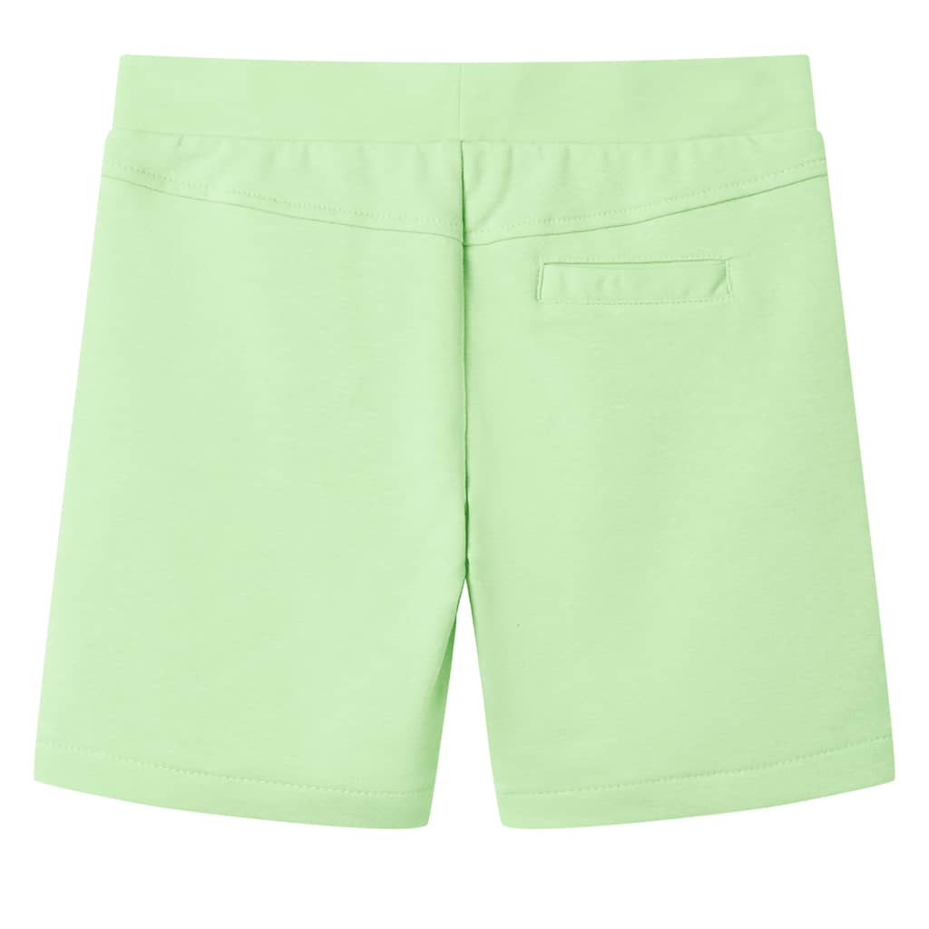 Vidaxl Children's Short 92 Fluorescent green