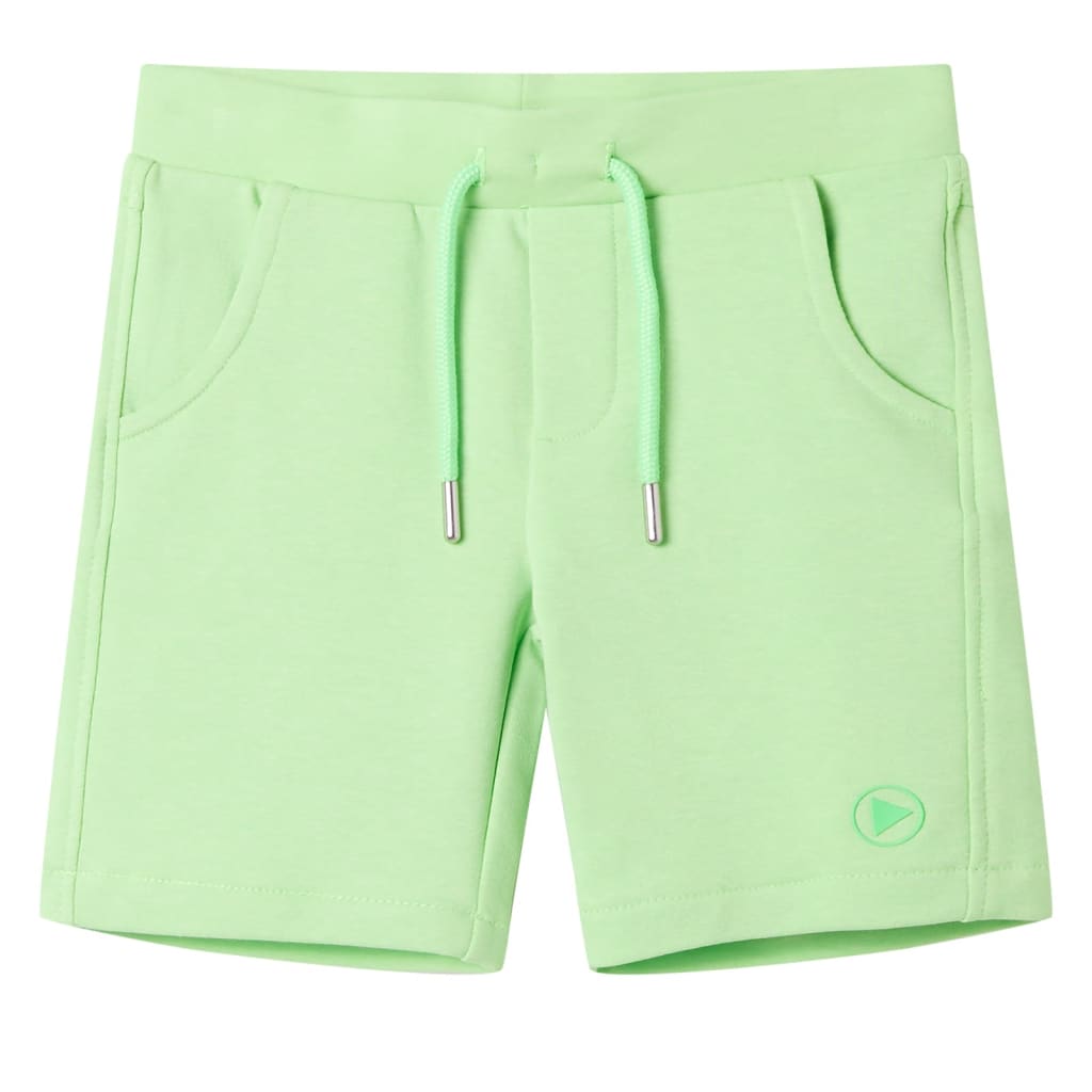 Vidaxl Children's Short 104 Fluorescent Green